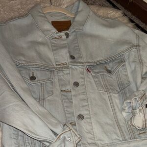 Light blue denim jacket